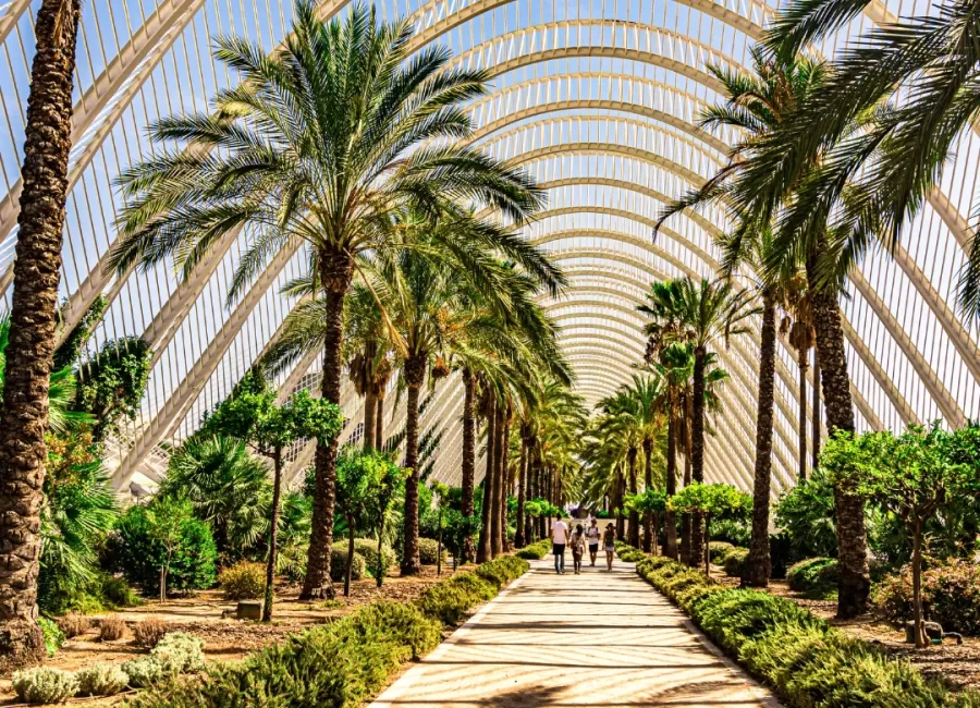 L'Umbracle in Valencia
