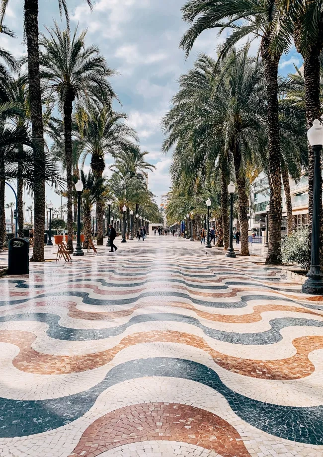 Explanada de España in Alicante